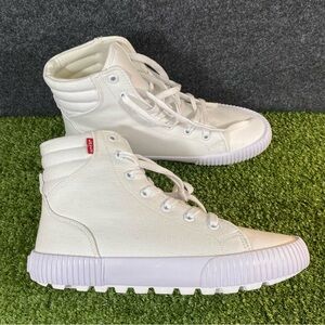 Levi's Womens Olivia CVS Mono Hightop Fashion Sneaker Shoe Size 10